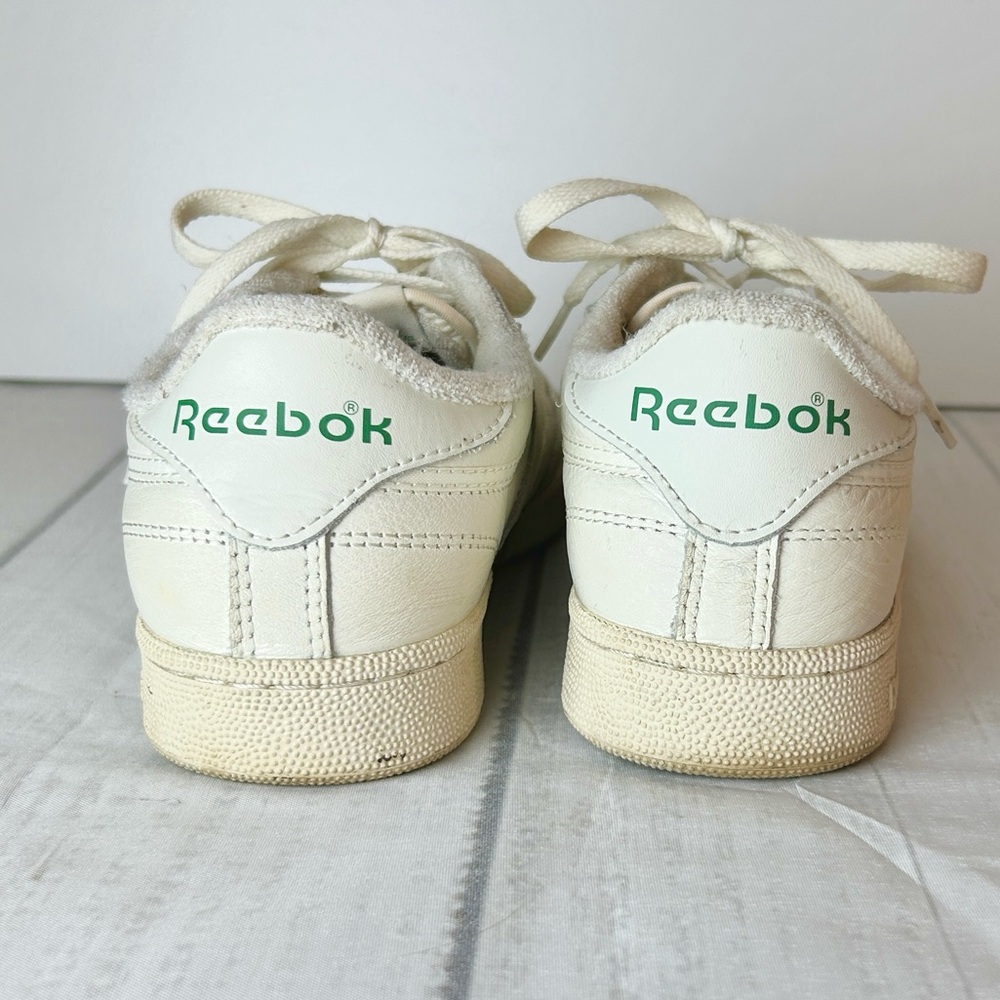 Women’s Reebok Off White Club C 85 Vintage Shoes Size 8.5 💚Everything must go 🚚 - Picture 4 of 6